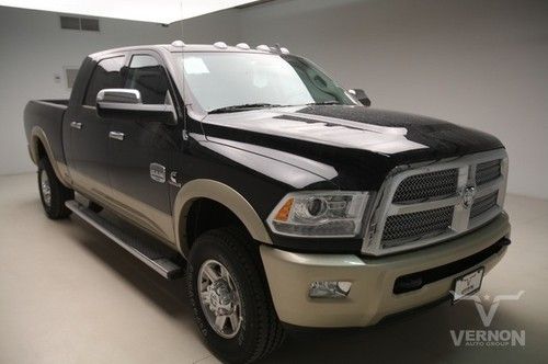 2013 laramie longhorn mega 4x4 navigation sunroof leather heated cummins diesel