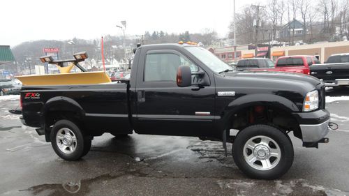 4x4 * xlt * powerstroke turbo diesel * exhaust * fisher snow plow * no reserve