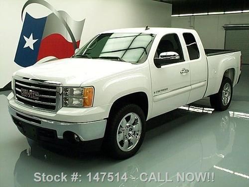 2009 gmc sierra ext cab 6-pass bedliner 20" wheels 36k texas direct auto