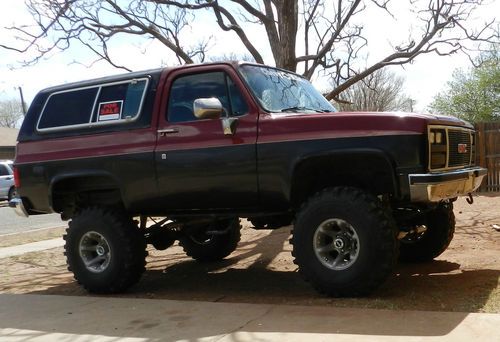 1990 gmc jimmy base sport utility 2-door 5.7l