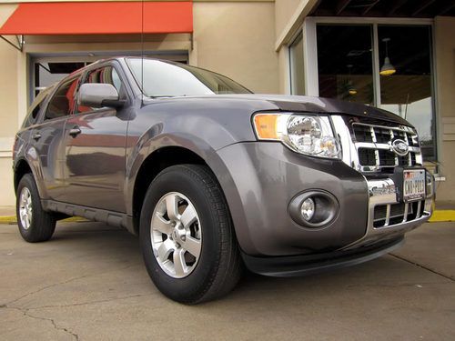 2011 ford escape limited, leather, v6 engine, heated front seats, more!