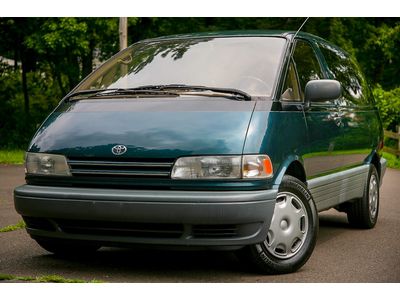 1994 toyota previa le sc supercharged van serviced 7 passenger 1 owner  swivel