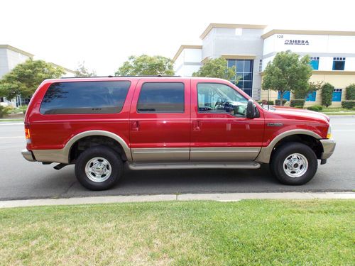 1'owner 2003 ford excursion eddie bauer 4x4 7.3l diesel 103,000 miles