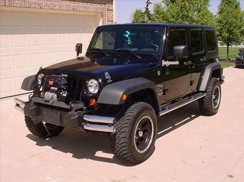 2007 jeep wrangler 4x4 unlimited x rock crawler