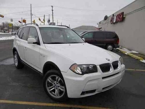 2006 bmw x3 3.0i sport utility 4-door 3.0l