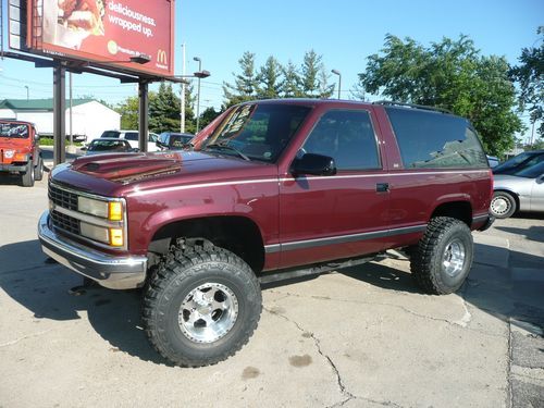 1993 chevy blazer k1500 4wd new tires