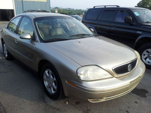 2001 mercury sable ls premium sedan 4-door 3.0l 182cu. in. v6 gas dohc naturally