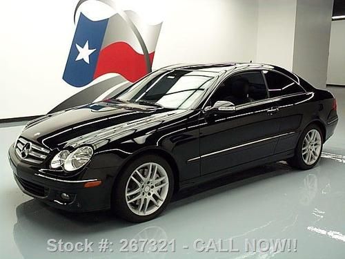 2009 mercedes-benz clk350 sport htd seats sunroof 21k! texas direct auto