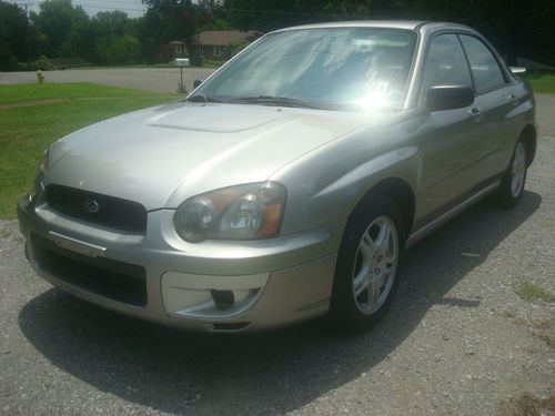 2005 subaru impreza rs sedan 4-door 2.5l