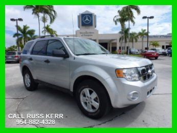 2010 escape xlt 2.5l i4 16v automatic suv 4x4 awd fl car clean carfax