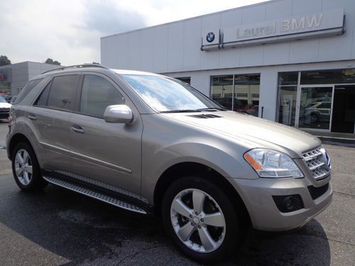 09 mercedes ml350 v6 4matic awd navigation sunroof rear camera one owner video