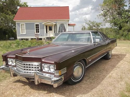 1973 cadillac eldorado base hardtop 2-door 8.2l