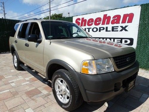 2003 ford explorer xls 1 owner florida driven clean 5 pass 4.0l v6 automatic 4-d