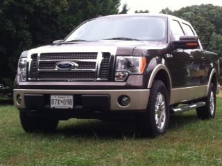 2009 ford f-150 lariat super crew cab pickup 4-door 5.4l  loaded!!!