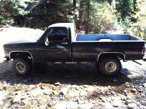 1986 chevy k10