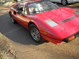 1984 ferrari 308 gts quattrovalvole convertible, low mileage, v8!