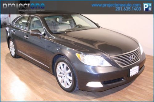 08 ls460 navigation one owner gray