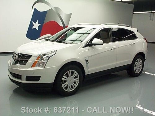 2010 cadillac srx luxury pano sunroof nav rear cam 18k texas direct auto