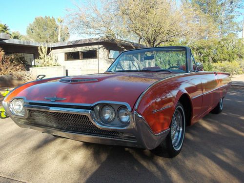 1962 ford thunderbird roadster restomod