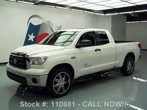 2011 toyota tundra dbl cab sunroof rawlings leather 29k texas direct auto