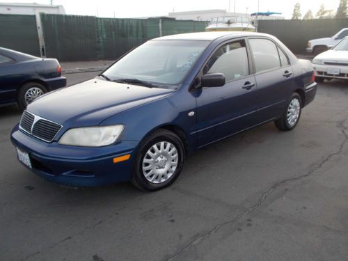 2002 mitsubishi lancer, no reserve