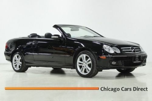 07 clk350 convertible navigation premium 2 xenon sirius h/k heated leather