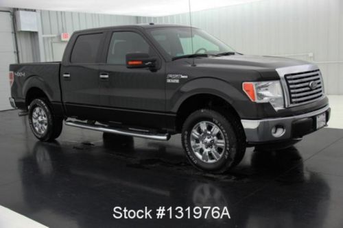 12 xlt 5.0 v8 crew cab 4x4 low miles 1 owner clean auto check sync