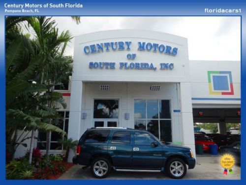 2005 cadillac escalade 6.0l v8 auto all wheel drive loaded leather sunroof