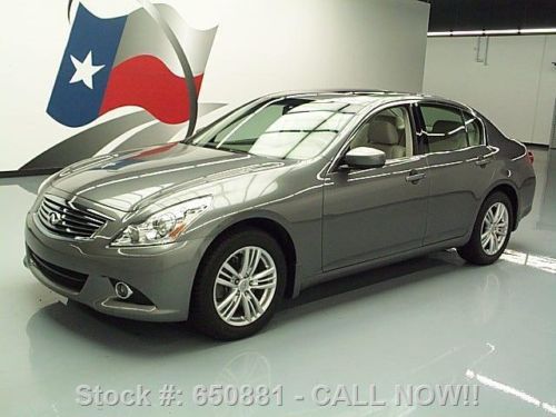 2011 infiniti g25x awd journey sunroof rear cam 71k mi texas direct auto