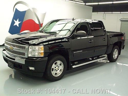 2010 chevy silverado crew z71 4x4 6pass side steps 58k  texas direct auto