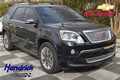 2012 gmc acadia denali certified pre-owned free maintenance absolutely loaded