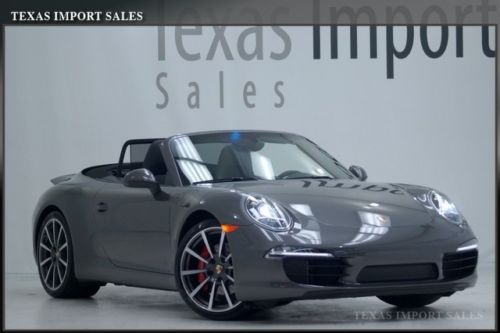 2012 991 carrera s convertible 7-speed,premium plus,burmester,$134k msrp!