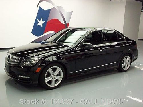 2011 mercedes-benz c300 sport automatic sunroof 26k mi texas direct auto