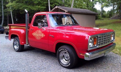 Buy used 1978 Dodge Warlock Power Wagon 4x4 stepside MOPAR truck rarer ...