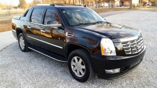 2007 07 cadillac escalade ext black truck navi awd! loaded! low reserve!