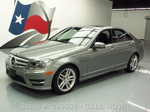 2013 mercedes-benz c250 sport sunroof htd seats 10k mi texas direct auto