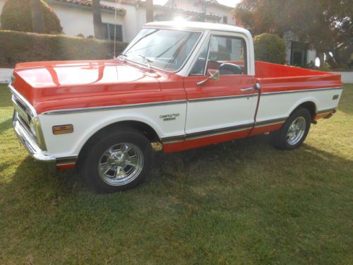 Rare 1970 chevy cst short bed factory big block 396-402 loaded with options nice