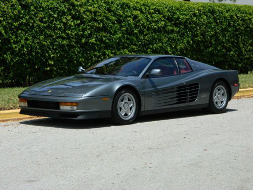 1987 ferrari testarossa major service complete new clutch and master cylinder