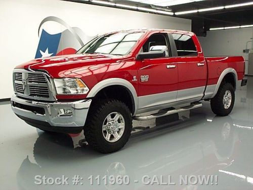 2012 dodge ram 2500 laramie crew 4x4 diesel nav 46k mi texas direct auto