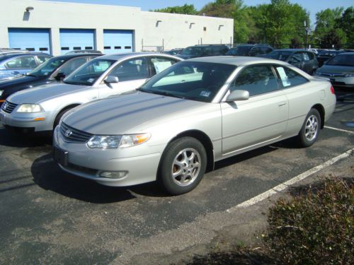 2002 toyota solara se coupe 2-door 1 owner clean carfax new car trade