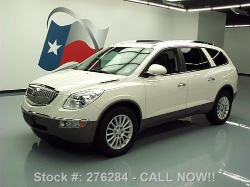 2011 buick enclave cxl awd dual sunroof leather nav 38k texas direct auto