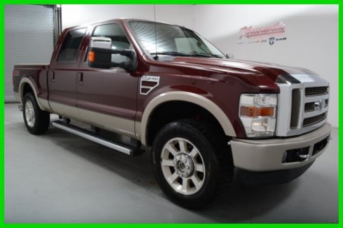 1-owner/clean carfax! 79k mi used 2010 ford f-250 leather sunroof nav fx4 off rd