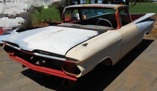 1959 chevrolet el camino project red street rod hot rod      near boise, idaho