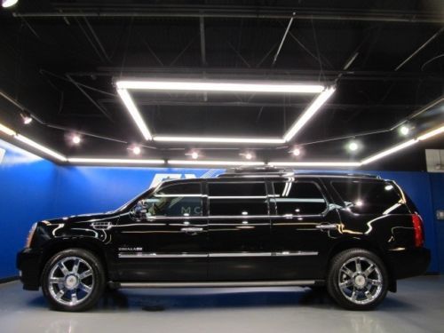 Cadillac escalade custom limousine 4wd low miles rear entertainment navigation