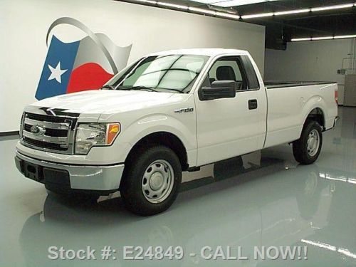 2013 ford f150 xl reg cab longbed 5.0l bedliner tow 6k texas direct auto