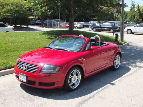 2001 audi tt quattro conv. - looks/runs/drives great!  clean carfax!  loaded!