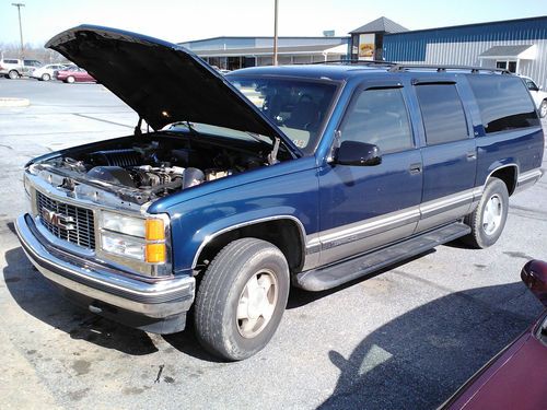 1999 gmc k1500 suburban slt sport utility 4-door 5.7l