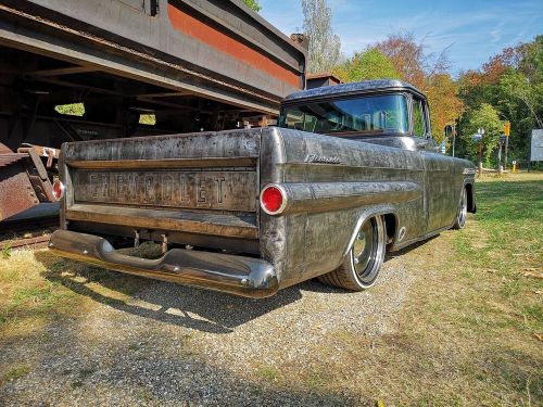 1958 chevrolet other pickups bare metal kustomized truck