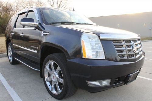 2008 escalade awd navigation rearcam xm 22&#034; whls dvd ent 3rd row