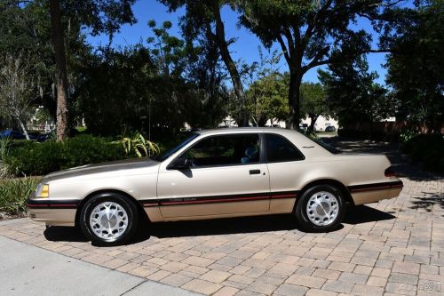 1987 ford thunderbird turbo 2.3l i4 11,300 actual miles